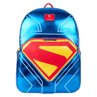 Loungefly DC Comics Superman Light Up Glow Full - Size Backpack - The Happy Toy Store