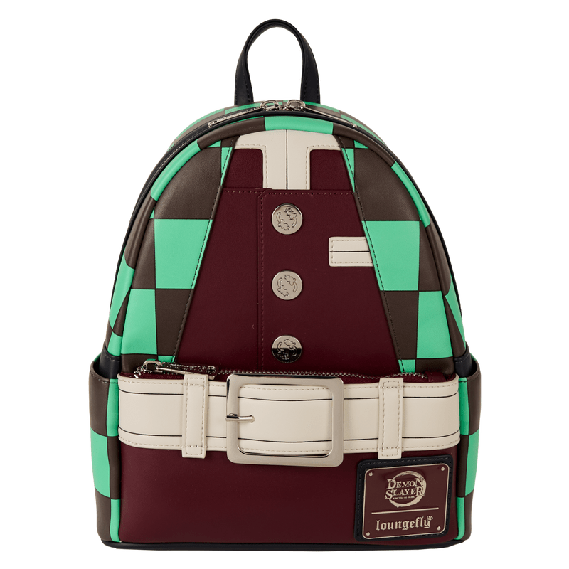 Loungefly Demon Slayer Tanjiro Kamado Cosplay Mini Backpack - The Happy Toy Store