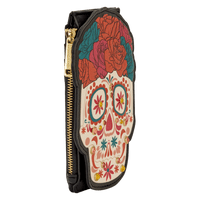 Loungefly Día de los Muertos Sugar Skull Large Card Holder - The Happy Toy Store