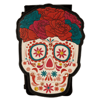 Loungefly Día de los Muertos Sugar Skull Large Card Holder - The Happy Toy Store
