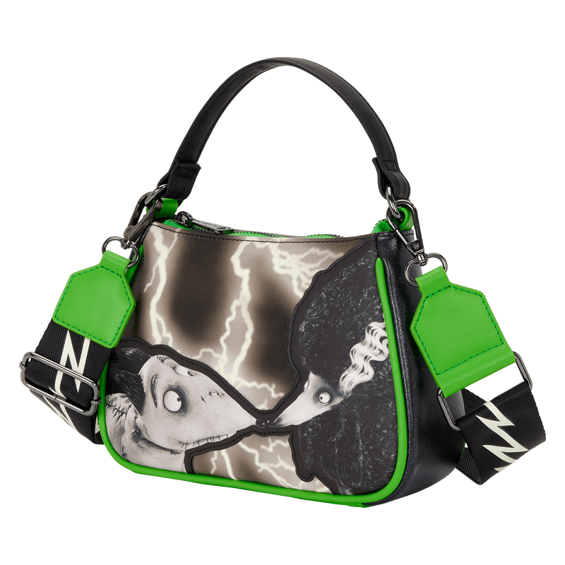 Loungefly Disney Frankenweenie Sparky & Persephone Glow Crossbody Bag - The Happy Toy Store