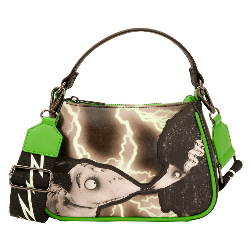 Loungefly Disney Frankenweenie Sparky & Persephone Glow Crossbody Bag - The Happy Toy Store