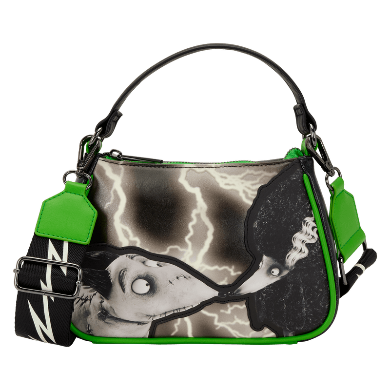 Loungefly Disney Frankenweenie Sparky & Persephone Glow Crossbody Bag - The Happy Toy Store