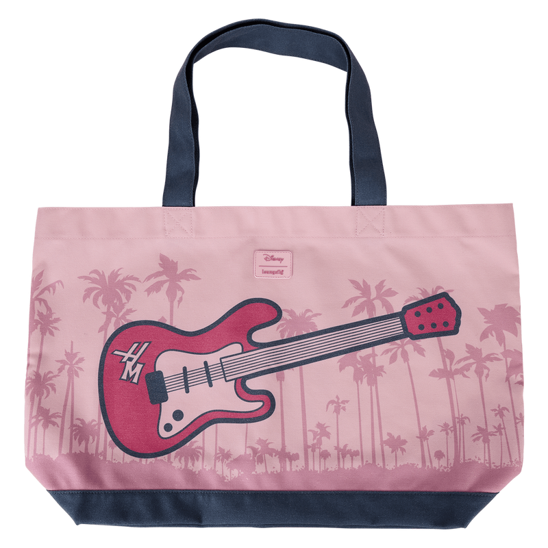 Loungefly Disney Hannah Montana Guitar Canvas Tote Bag - The Happy Toy Store