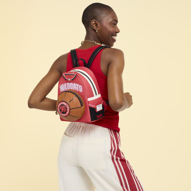 Loungefly Disney High School Musical Troy Bolton Wildcats Jersey Mini Backpack - The Happy Toy Store