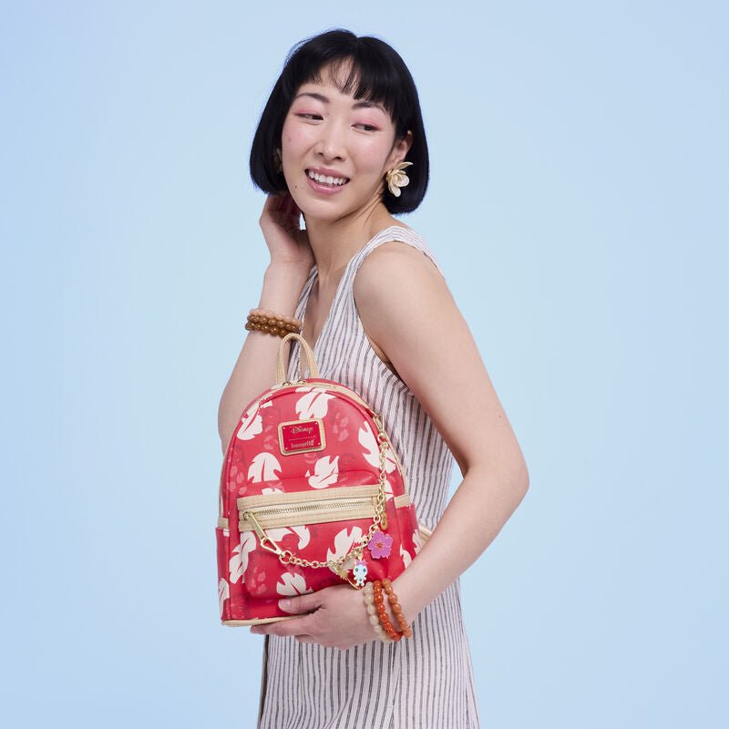 Loungefly Disney Lilo & Stitch Charm Cosplay Mini Backpack - The Happy Toy Store