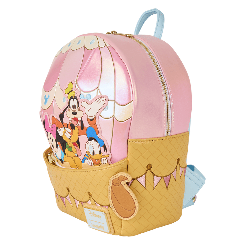 Loungefly Disney Mickey & Friends Hot Air Balloon Figural Mini Backpack - The Happy Toy Store