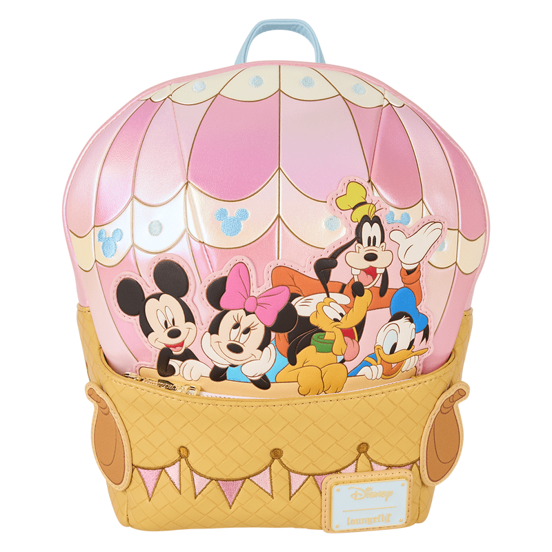 Loungefly Disney Mickey & Friends Hot Air Balloon Figural Mini Backpack - The Happy Toy Store