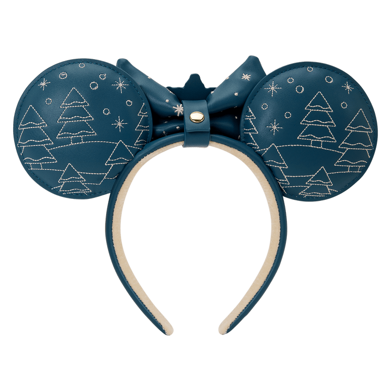 Loungefly Disney Mickey & Minnie Holiday Ear Headband - The Happy Toy Store