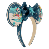 Loungefly Disney Mickey & Minnie Holiday Ear Headband - The Happy Toy Store