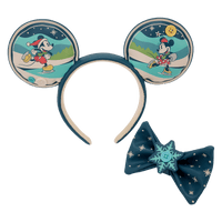 Loungefly Disney Mickey & Minnie Holiday Ear Headband - The Happy Toy Store