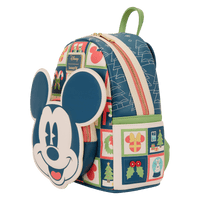 Loungefly Disney Mickey Mouse Holiday Mini Backpack - The Happy Toy Store