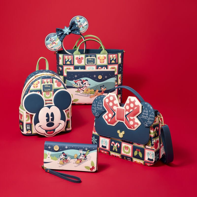 Loungefly Disney Mickey Mouse Holiday Mini Backpack - The Happy Toy Store