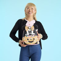Loungefly Disney Minnie Mouse Cosplay Floral Pumpkin Glow Mini Backpack - The Happy Toy Store