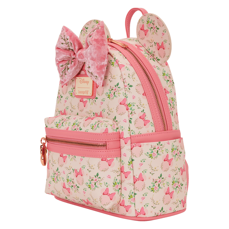 Loungefly Disney Minnie Mouse Floral All - Over Print Mini Backpack - The Happy Toy Store