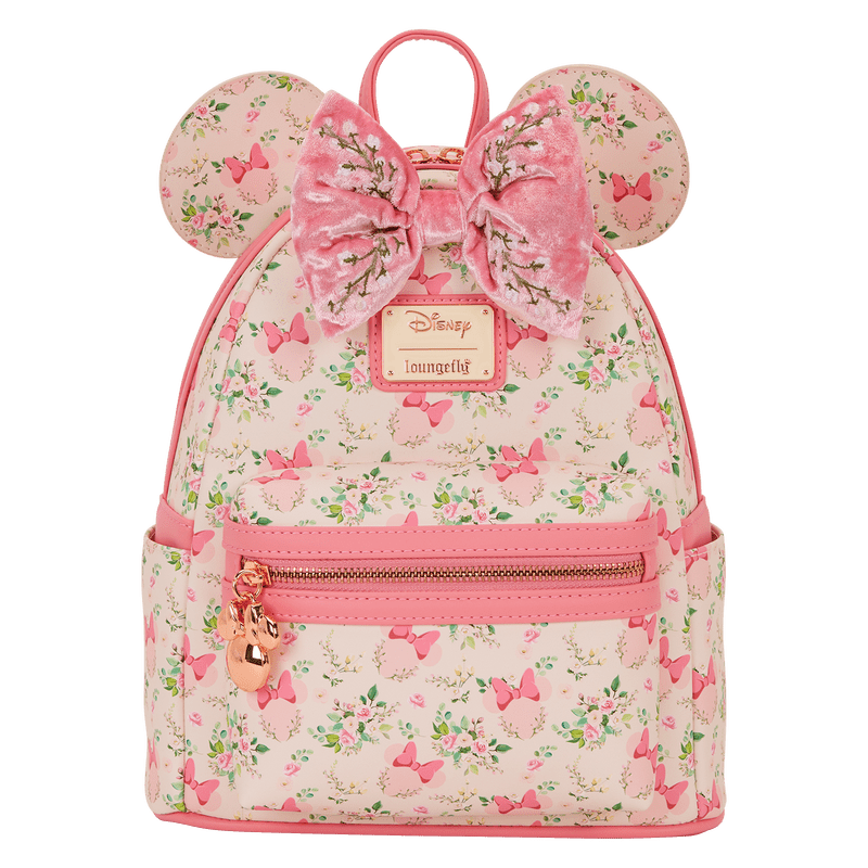 Loungefly Disney Minnie Mouse Floral All - Over Print Mini Backpack - The Happy Toy Store