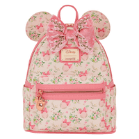 Loungefly Disney Minnie Mouse Floral All - Over Print Mini Backpack - The Happy Toy Store
