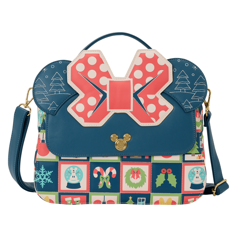 Loungefly Disney Minnie Mouse Holiday Crossbody Bag - The Happy Toy Store