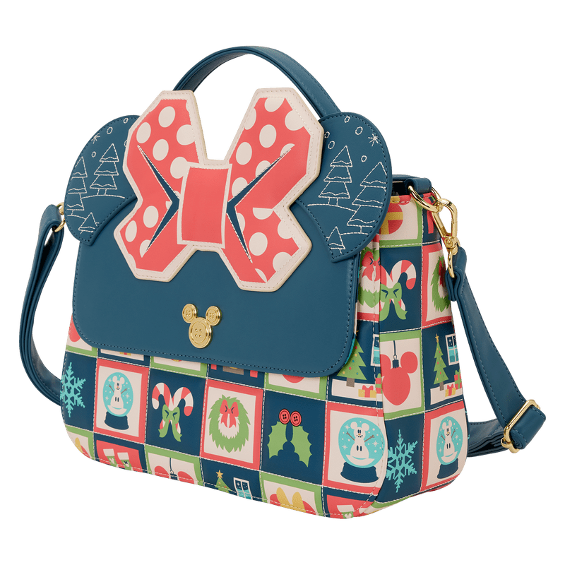 Loungefly Disney Minnie Mouse Holiday Crossbody Bag - The Happy Toy Store