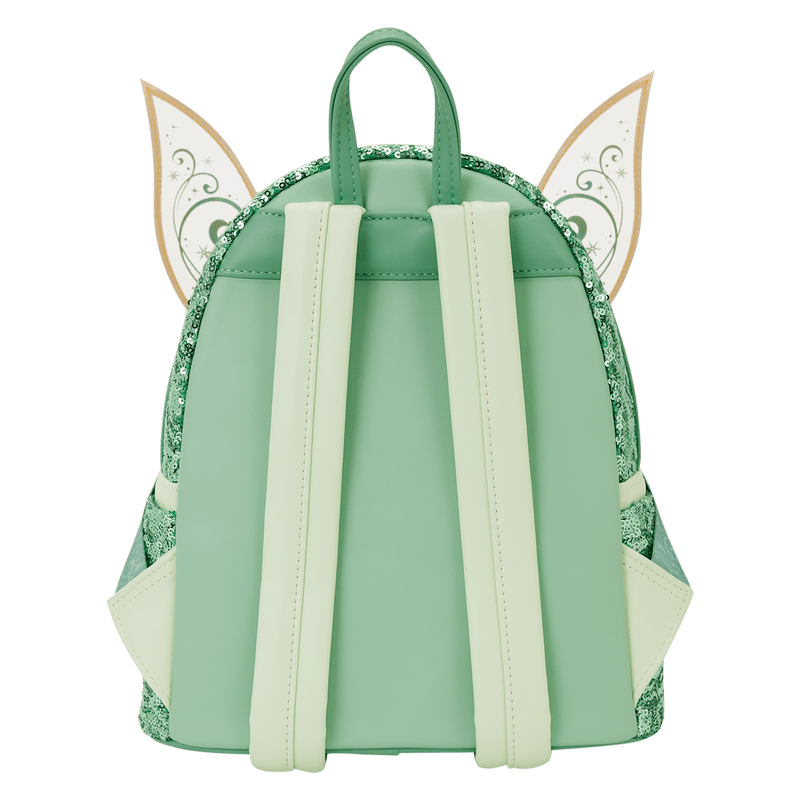 Loungefly Disney Peter Pan Tinker Bell Holiday Cosplay Sequin Mini Backpack - The Happy Toy Store