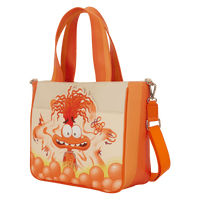 Loungefly Disney Pixar Inside Out 2 Anxiety Tote Crossbody Bag with Coin Bag - The Happy Toy Store