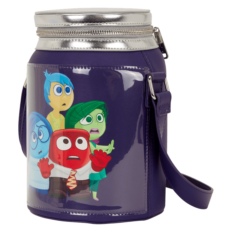 Loungefly Disney Pixar Inside Out 2 Bottled Up Emotions Figural Crossbody Bag - The Happy Toy Store