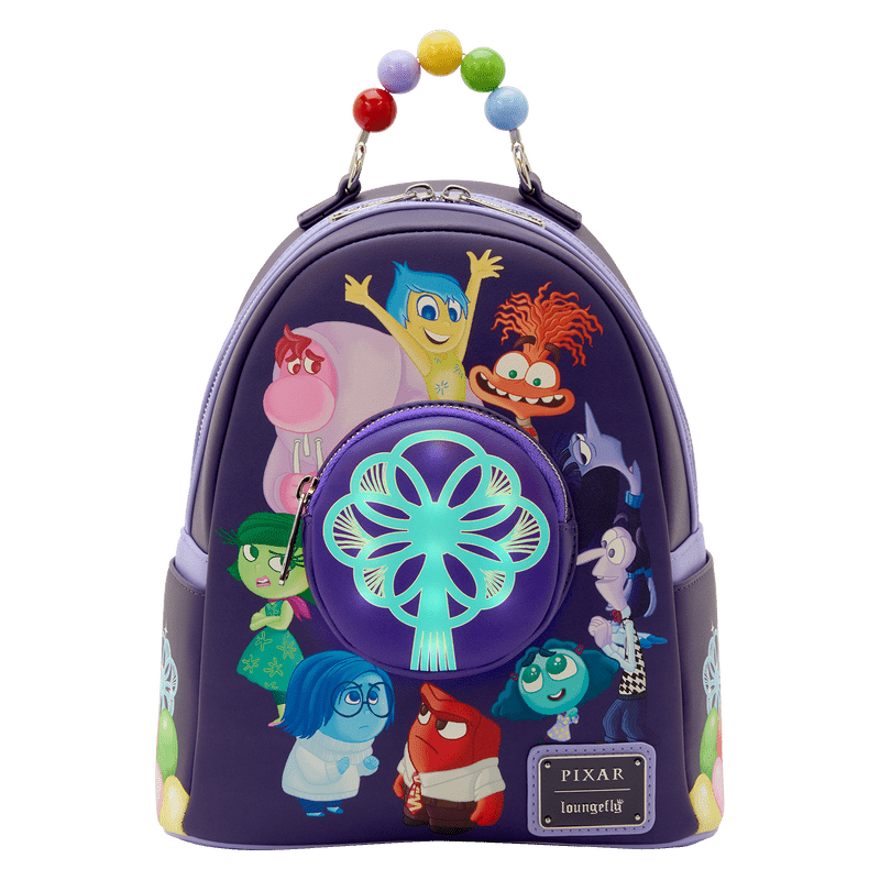 Loungefly Disney Pixar Inside Out 2 Light - Up Mini Backpack - The Happy Toy Store