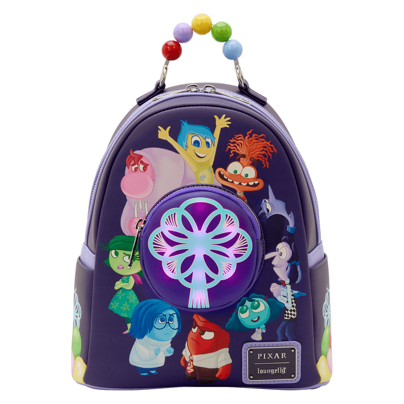 Loungefly Disney Pixar Inside Out 2 Light - Up Mini Backpack - The Happy Toy Store