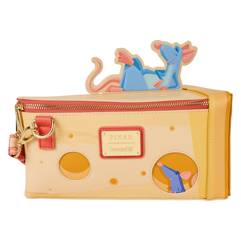 Loungefly Disney Pixar Ratatouille Charcuterie Cheese Figural Crossbody Bag - The Happy Toy Store
