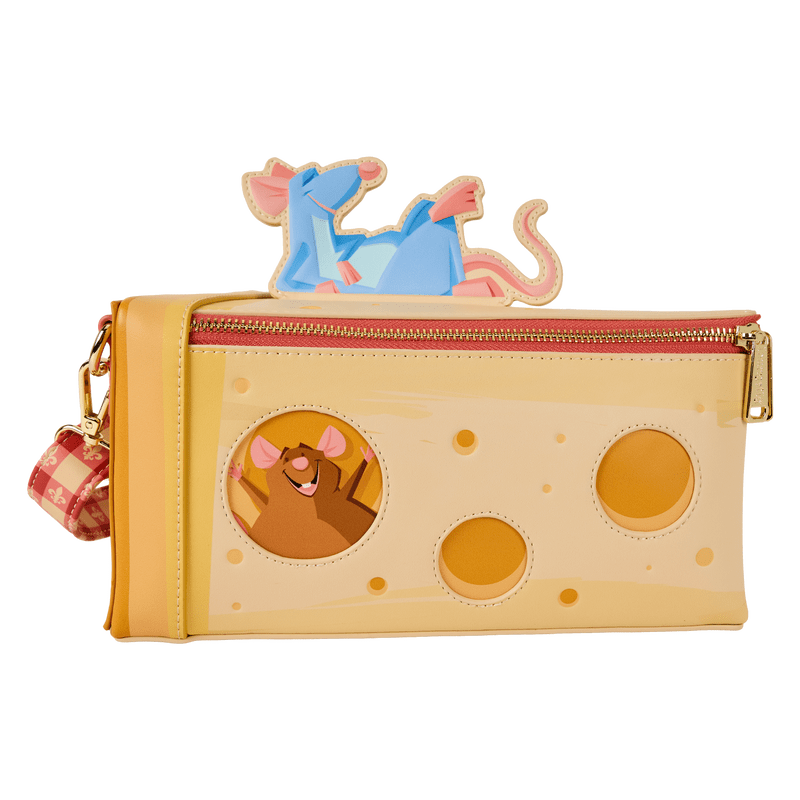 Loungefly Disney Pixar Ratatouille Charcuterie Cheese Figural Crossbody Bag - The Happy Toy Store