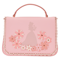 Loungefly Disney Princess Belle Floral Lace Crossbody Bag - The Happy Toy Store