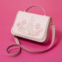 Loungefly Disney Princess Belle Floral Lace Crossbody Bag - The Happy Toy Store