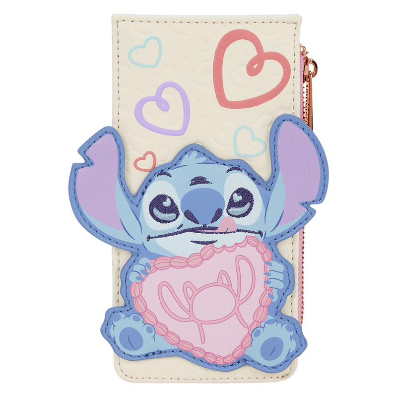 Loungefly Disney Stitch & Angel Be Mine Large Card Holder - The Happy Toy Store