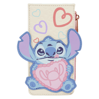 Loungefly Disney Stitch & Angel Be Mine Large Card Holder - The Happy Toy Store