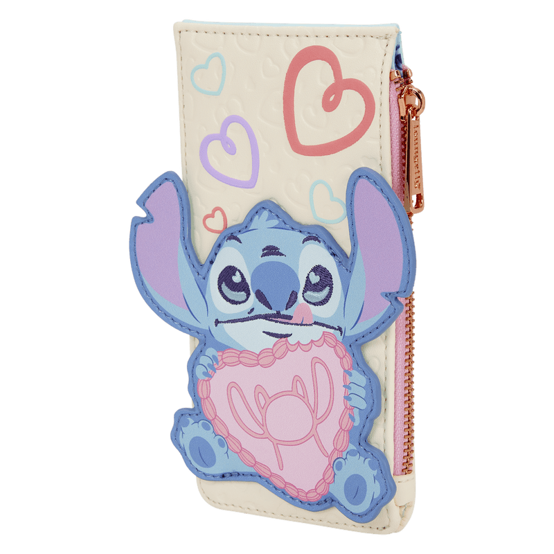 Loungefly Disney Stitch & Angel Be Mine Large Card Holder - The Happy Toy Store