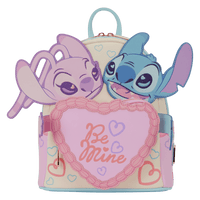 Loungefly Disney Stitch & Angel Be Mine Mini Backpack - The Happy Toy Store