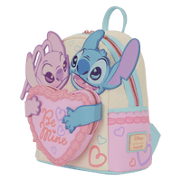 Loungefly Disney Stitch & Angel Be Mine Mini Backpack - The Happy Toy Store