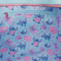 Loungefly Disney Stitch & Angel True Love Tote Crossbody Bag - The Happy Toy Store