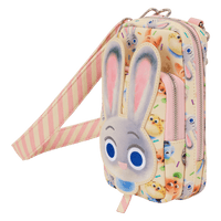 Loungefly Disney Zootopia 2 Judy Hopps Cotton Candy Cosplay Cell Phone Crossbody Bag with Coin Bag - The Happy Toy Store