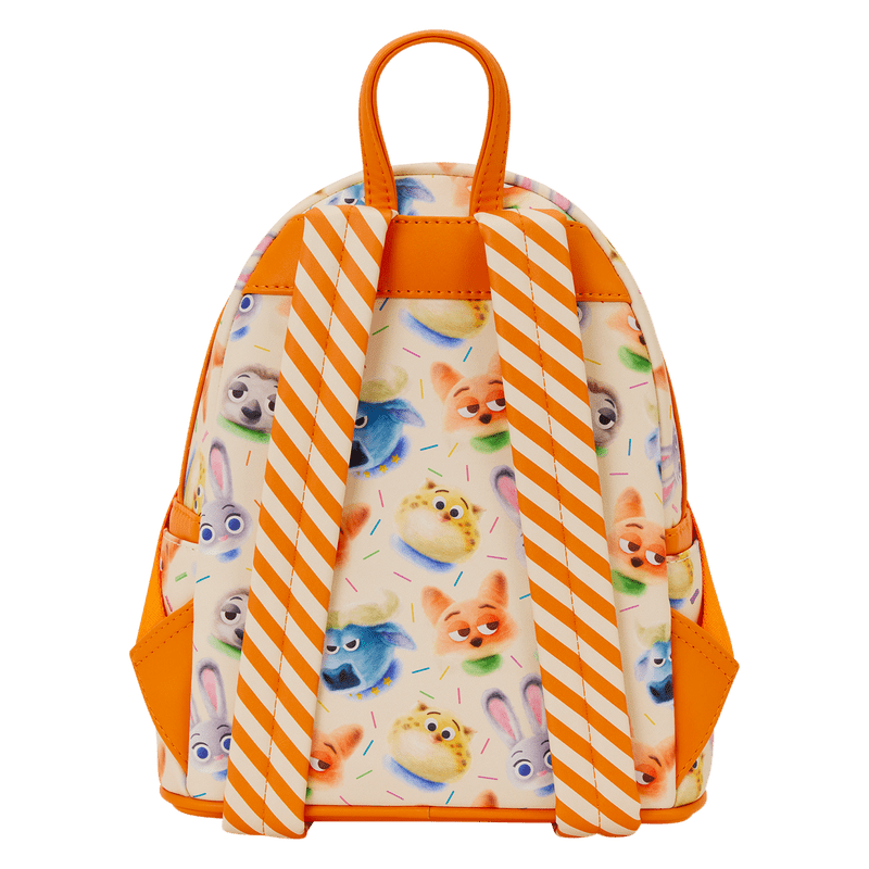 Loungefly Disney Zootopia 2 Nick Wilde Cotton Candy Cosplay All - Over Print Mini Backpack - The Happy Toy Store