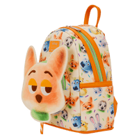 Loungefly Disney Zootopia 2 Nick Wilde Cotton Candy Cosplay All - Over Print Mini Backpack - The Happy Toy Store