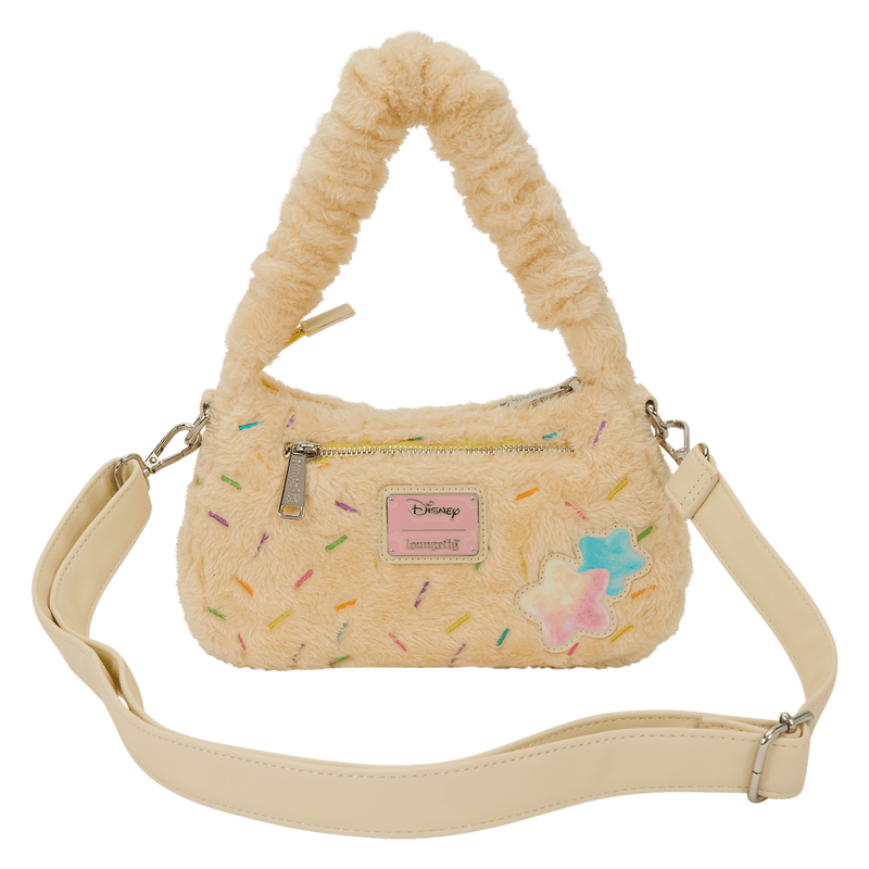 Loungefly Disney Zootopia 2 Officer Clawhauser Cotton Candy Plush Cosplay Crossbody Bag - The Happy Toy Store