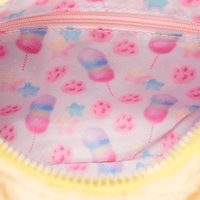 Loungefly Disney Zootopia 2 Officer Clawhauser Cotton Candy Plush Cosplay Crossbody Bag - The Happy Toy Store