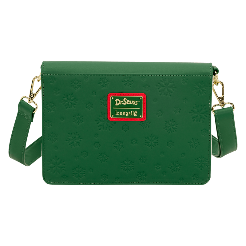 Loungefly Dr. Seuss How the Grinch Stole Christmas! Holiday Color - In Crossbody Bag - The Happy Toy Store