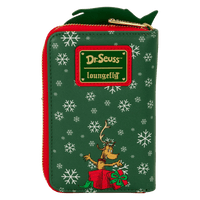 Loungefly Dr. Seuss How the Grinch Stole Christmas! Tree Zip Around Wallet - The Happy Toy Store