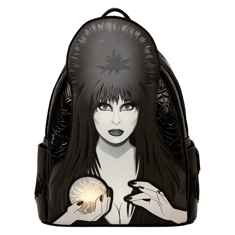 Loungefly Elvira Mistress of the Dark Cosplay Light Up Mini Backpack - The Happy Toy Store