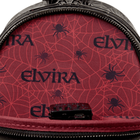 Loungefly Elvira Mistress of the Dark Cosplay Light Up Mini Backpack - The Happy Toy Store