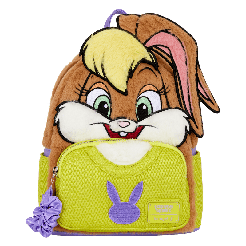 Loungefly Looney Tunes Lola Bunny Plush Cosplay Mini Backpack - The Happy Toy Store