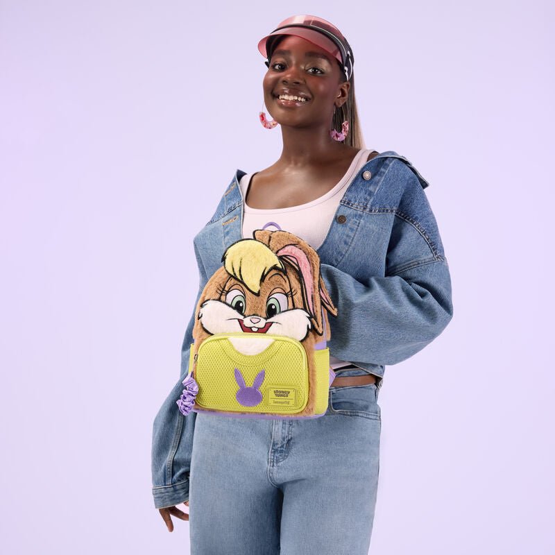 Loungefly Looney Tunes Lola Bunny Plush Cosplay Mini Backpack - The Happy Toy Store