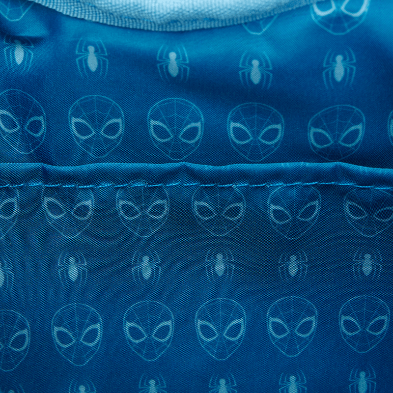 Loungefly Marvel Spider - Man Sherpa Heart Shaped Crossbody Bag - The Happy Toy Store